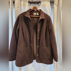 L.L. Bean Fleece Chore Coat
